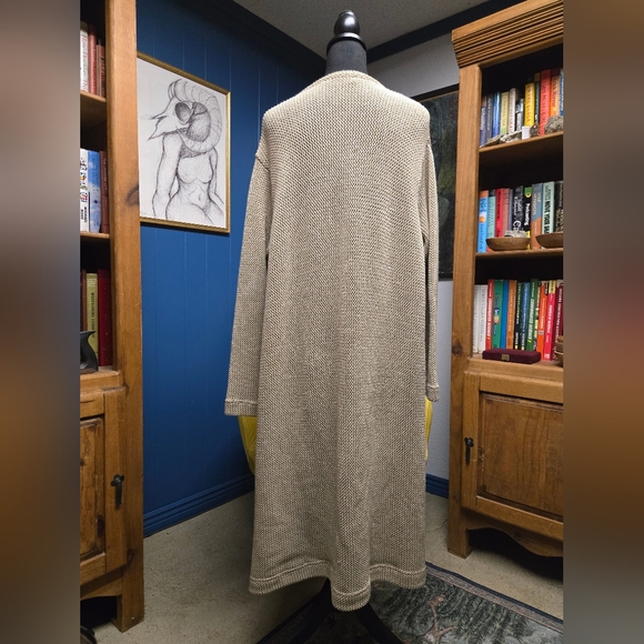 Signature Weekend Long Open Knit Cardigan Size 2X - Picture 7 of 9